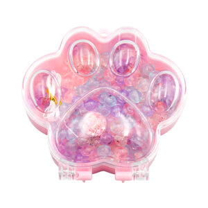Estuche garrita con bisutería para collares/pulseras, multicolores