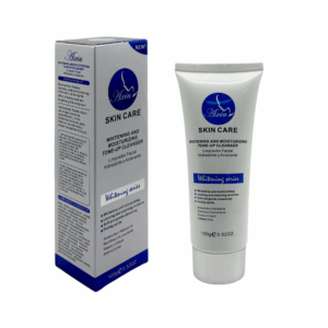 Crema limpiadora aclaradora e hidratante para el cuidado de la piel, usos varios