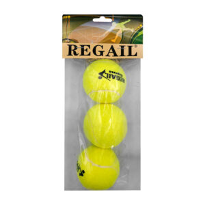 Paquete con 3 pelotas regail para tenis / pelota regail / practice balls 3pcs / hmq-145
