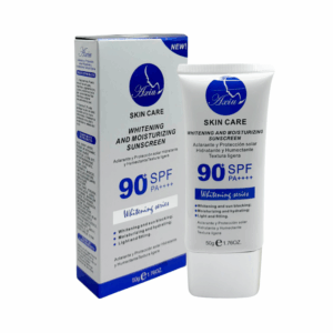1pza Tubo de crema aclaradora / protector solar fps 90 con función hidratante, variedad de usos / axiu / 50g / hfs5048x