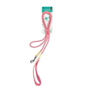 1pza Correa para mascota, lisa con efecto satinado, 120cm de largo y mango acolchado multicolor, variedad de colores / jr2531 / 2531 / pet shop