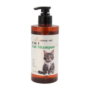 1pza Shampoo para gatos 6 en 1, para el lavado y cuidado del pelo, con 500ml, variedad de funciones / shehe pet / cat shampoo