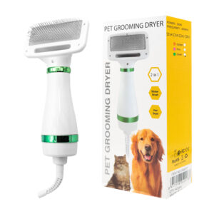 1pza Cepillo grande con función de secador para mascotas, variedad de funciones y colores / 300w / pet grooming dryer
