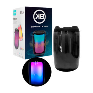 1pza Bocina inalámbrica recargable con entrada tipo c, botones de control laterales, sonido omnidireccional y cuerpo cilíndrico rgb, variedad de funciones / kbod / disfruta la vida / pulse mini