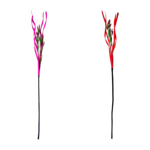 1pz Vara con flores de lavanda artificiales y detalles de madera, para decoración en jarrón y medida de 1.50m, variedad de colores / l126-228bb