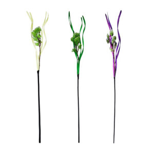 1pza Vara con flores de neem artificiales, para decoración en jarrón y medida de 1.50m, variedad de colores / l126-228bc