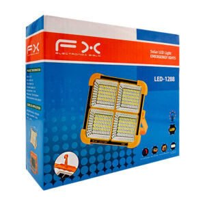 Lámpara reflector solar de emergencia con gancho y soporte, 170x150mm, ip66