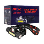 Lámpara de cabeza ajustable fx con 2 modos de iluminación / high power headlamp