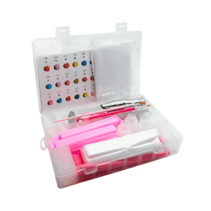 Kit de repostería en estuche con boquillas, bolsas y utensilios varios