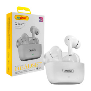 Audífonos inalámbricos bluetooth andowl con estuche de carga / q-bq93