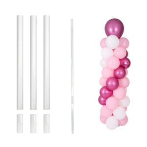 Soporte para pastel de 3 cilindros de plástico transparentes, variedad de usos