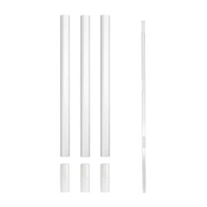 Soporte para pastel de 3 cilindros de plástico transparentes, variedad de usos