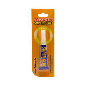 Mini tubo de super pegamento líquido, con adaptador de plástico /2g / nitram