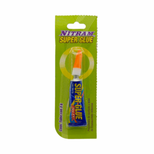 Mini super pegamento líquido, con adaptador de plástico, variedad de usos / nitram