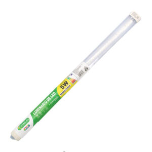 Regleta - luminario led t8 con luz rgb, consumo de 5w y longitud de 1200mm