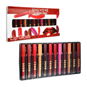 Paquete con 12 labiales la bonita chica en terminación matte en diferentes colores / new nuoe / la bonita chica / ts-279 / 227