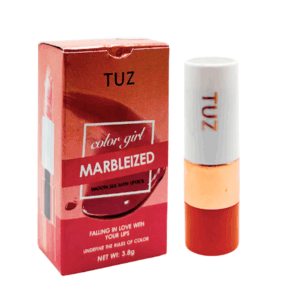 Labial retráctil con acabado satín y diseño marmoleado, 3.8g, variedad de tonos / color girl marbleized / 0759