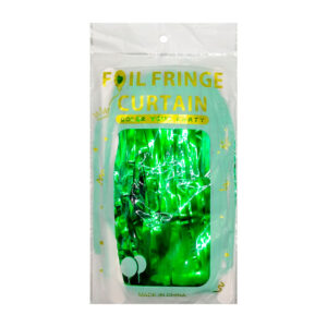 1pza Cortina metálica para fiestas de tiras metálicas, variedad de usos / foil fringe curtain / v1101