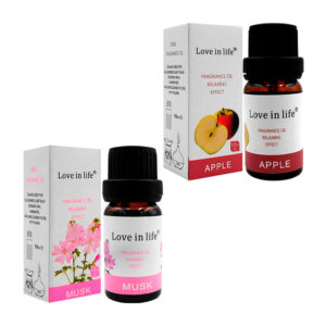 1pza Mini esencia de aceite aplicable con envase tipo frasco de cristal, variedad de aromas / love in life / fragance oil relaxing
