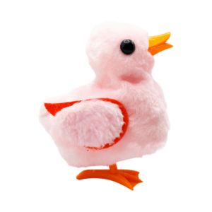 Juguete grande con forma de pato textura afelpada con función mecánica, variedad de colores / y-d598
