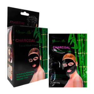 Paquete con 10 mascarillas faciales de carbón activado, variedad de usos / dear she / charcoal / 0879