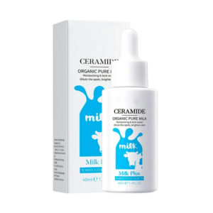 1pza Crema pequeña con extracto de leche, para el cuidado y aclaración de la piel, variedad de funciones / sadoer / ceramide / milk plus