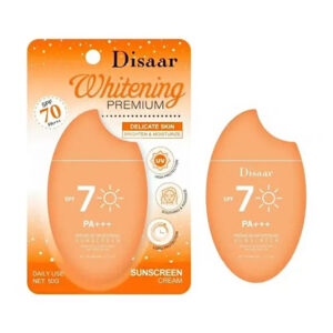 1pza Crema protector solar spf70 con envase ovalado, variedad de usos / disaar / sunscreen / ds5635