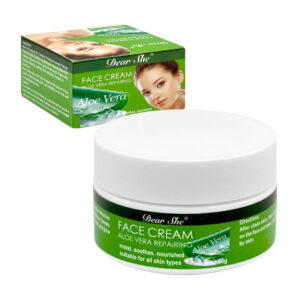 1pza Crema facial pequeña de aloe vera, para la hidratación, prevención y cuidado de la piel, variedad de funciones / dear she / face cream