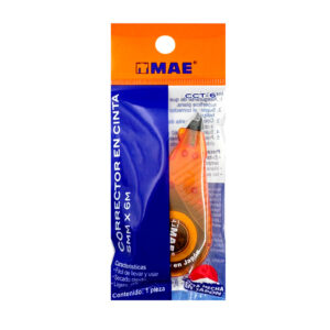 Corrector en cinta mae de 5mmx6m, variedad de colores / cct-6