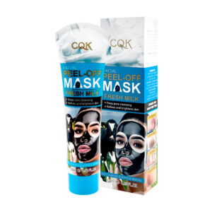 Mascarilla facial con leche y carbón activado para blanquear y refrescar la piel, 120ml / mascarilla cqk / z447