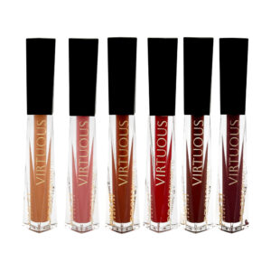 1pza labial líquido gloss en tono mate de larga duración, 4.5ml, variedad de tonos / cs2507 / virtuous lip gloss 24h matte / pink 21