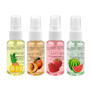 1pza fijador de maquillaje líquido en spray con aroma a fruta, variedad de aromas / cs2685 / strong setting spray