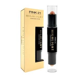 1pza Iluminador - corrector en barra para ojos 2 en 1, variedad de tonos / cs2738 / highlight contour stick / pink 21