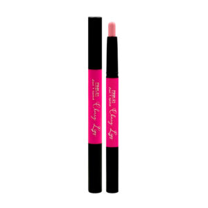 1pza lápiz cosmético 2 en 1 con delineador para labios + labial retráctil, variedad de tonos / cs2808 / cherry lips / pink 21