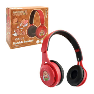 Audifonos inalámbricos plegables con estampado de capibara, variedad / dr-70
