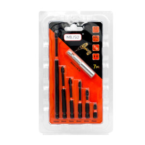 Blíster de brocas intercambiables metálicas para taladro; usos varios / ff-0150