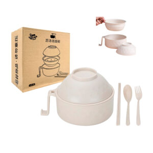 Molde montable de plástico con plato, colador y utensilios, colores varios/fh-06