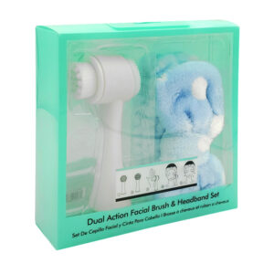 Blíster con cepillo facial suave y diadema sujetadora de cabello, usos varios / fhz02651 / fhz0266 / fhz0265