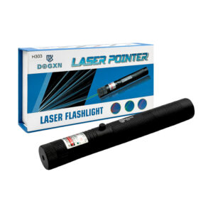 Apuntador - puntero láser verde recargable con cabezal intercambiable, cargador y llaves de seguridad, variedad de colores / h303 / laser pointer / dogxn / laser flashlight