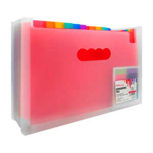 Archivador tipo acordeón con 13 separadores multicolor / hf4016