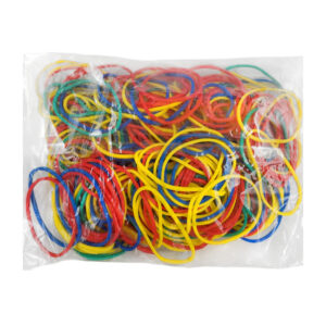 Paquete con ligas - bandas elásticas medianas de colores, variedad de usos / hfy-9216