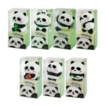 Borrador pequeño en forma de panda kawaii, diferentes modelos