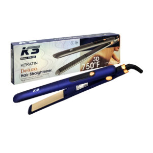 Plancha para el cabello, uso tipo keratina, placa de acero, broche de seguridad
