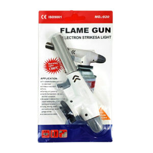 Boquilla de soplete flameador casero portátil para lata de gas butano / flame gun / 920
