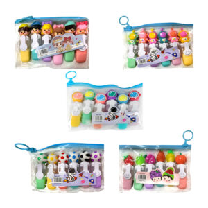 Paquete con 6 mini marcatextos en tonos pastel con diseño de astronauta, variedad de colores / xmk-13 / no-002 / marcatexto astronauta