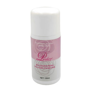 1pza Solución líquida para polygel y/o limpieza de uñas, variedad de funciones / pandora / 120ml