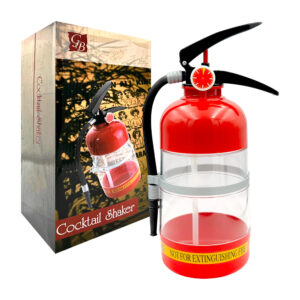 Dispensador de licor-cerveza con capacidad de 2 litros y forma de extintor / cocktail shaker / pt-1694
