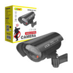Lámpara led solar andowl con forma de cámara falsa para interiores o exteriores / simulation camera / q-fz1