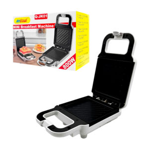 Sandwichera eléctrica andowl antiadherente de 800w, variedad de colores / mini desayuno / mini breakfast machine / q-jk01
