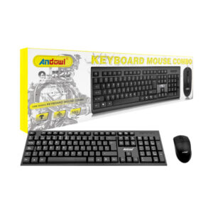 Combo teclado y mouse alámbricos andowl compatible con windows 10 / keyboard mouse combo / q-k20